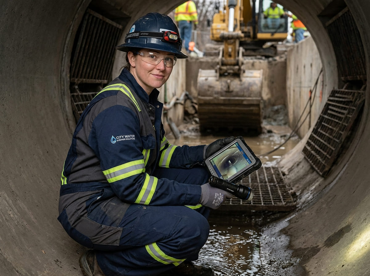 Sewer Line Inspection & Replacement in Pleasant View
